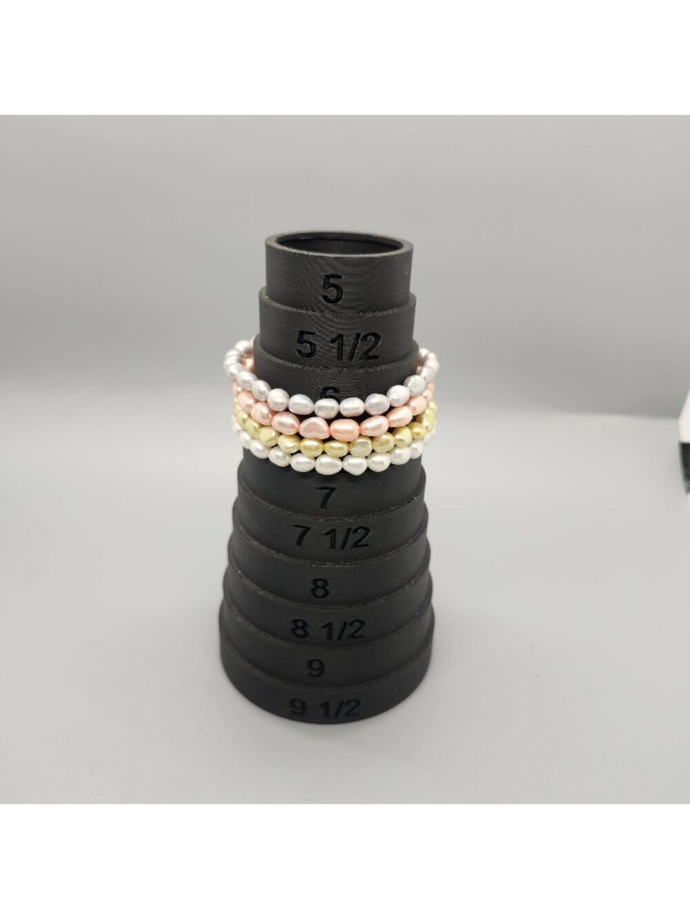 Faux Pearl Stretch Bracelets Multicolor Set Of 4 Sizes 5.5-6 Inches Elegan